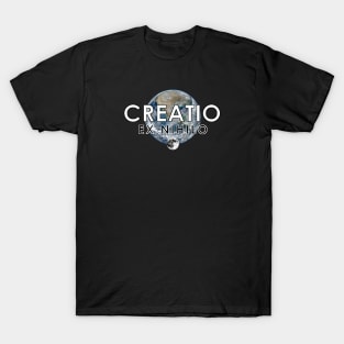 Creationist Latin Quote-Creatio Nihilo. T-Shirt